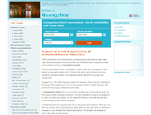 Tablet Screenshot of guangzhouhotelschina.com